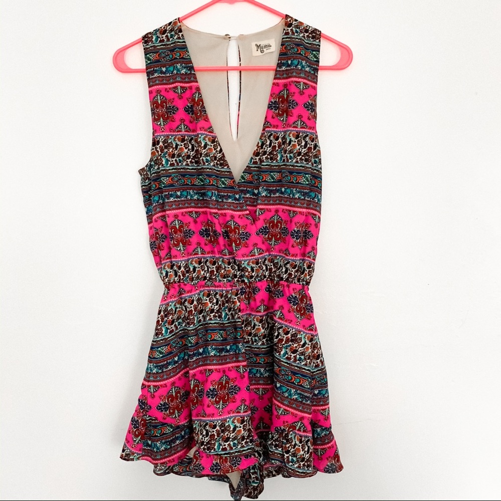 Boho Printed Romper